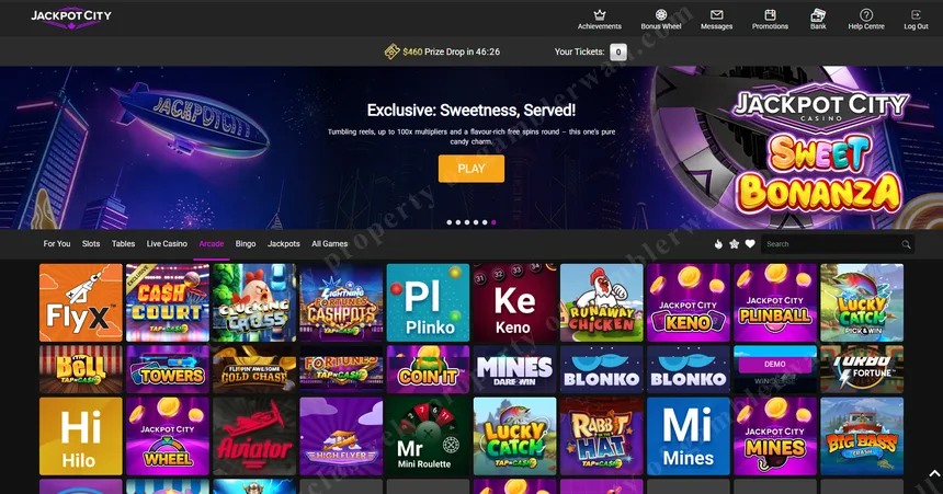 Arcade-style instant games and scratch cards